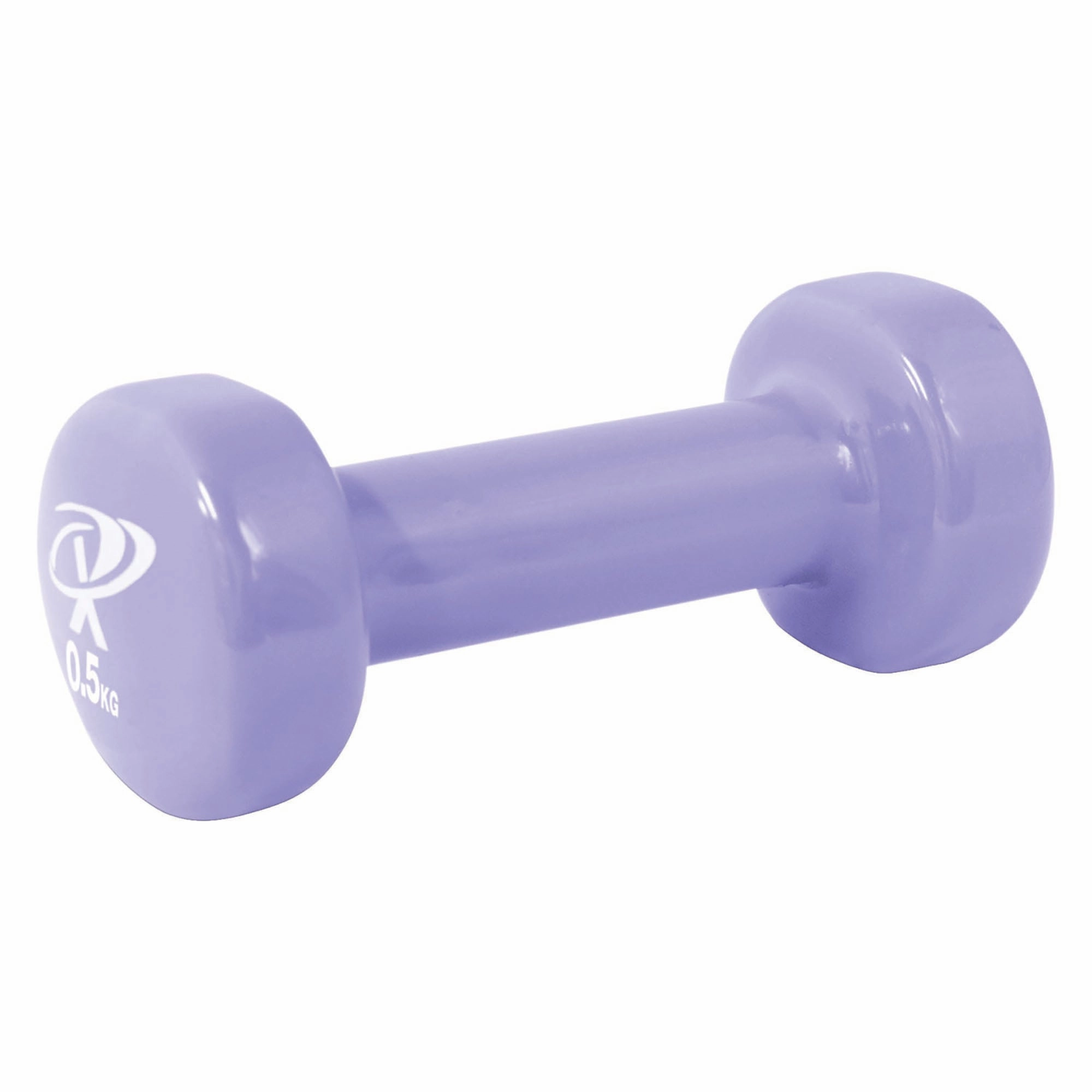 Durable fashion 0.5Kg Coloured Vinyl Dipped Dumbbell Crafted