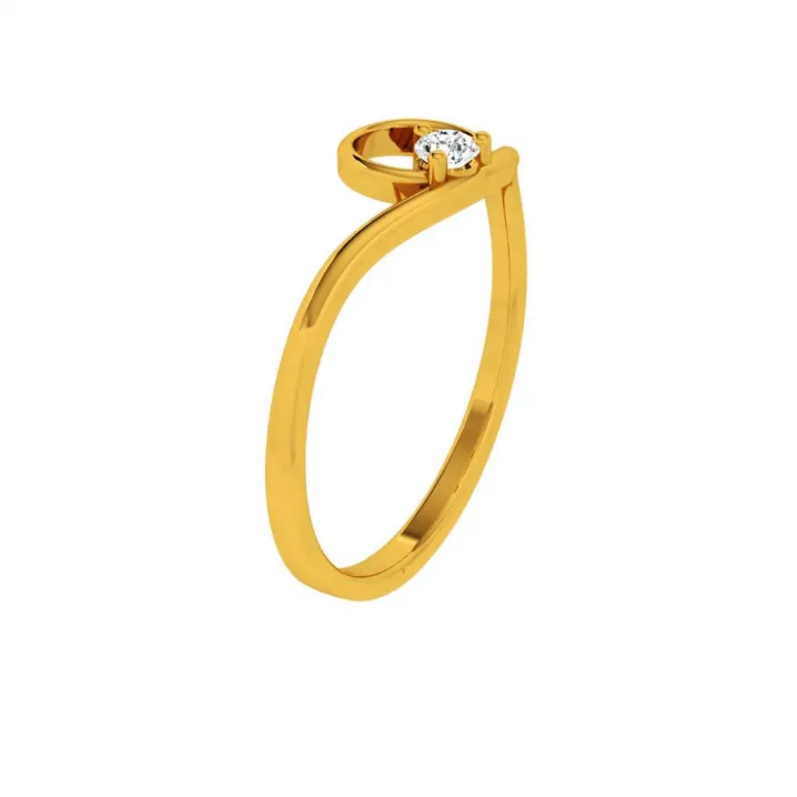 14KT (585) Yellow Gold Ring For Women