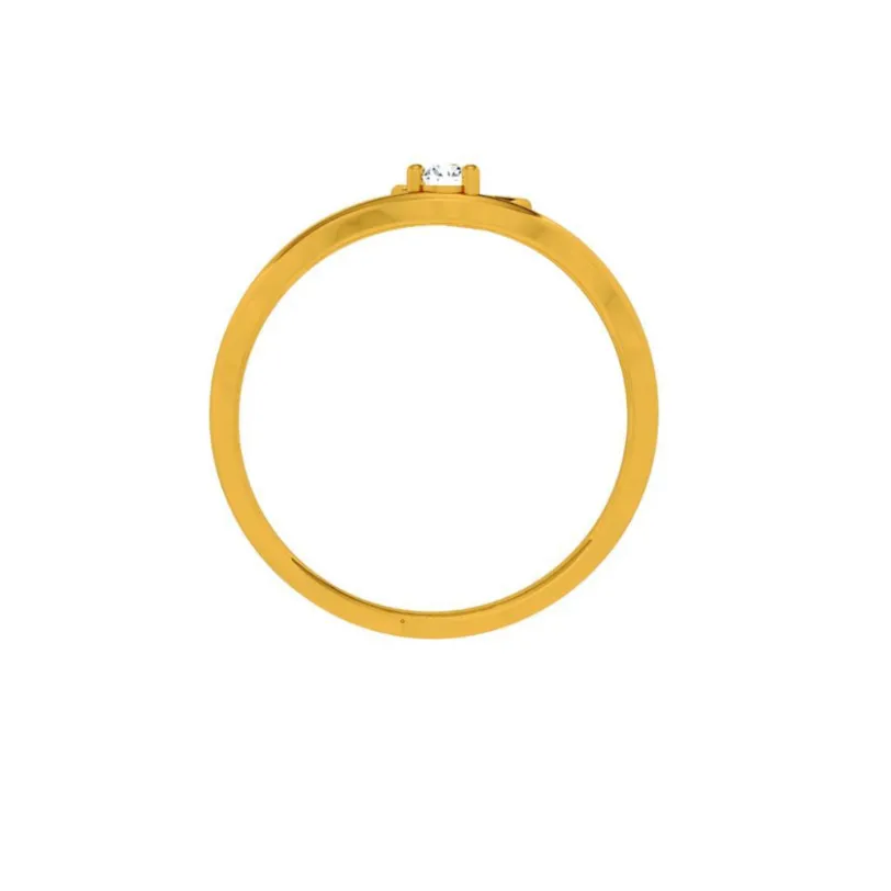 14KT (585) Yellow Gold Ring For Women