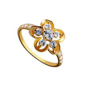14KT (585) Yellow Gold Ring For Women