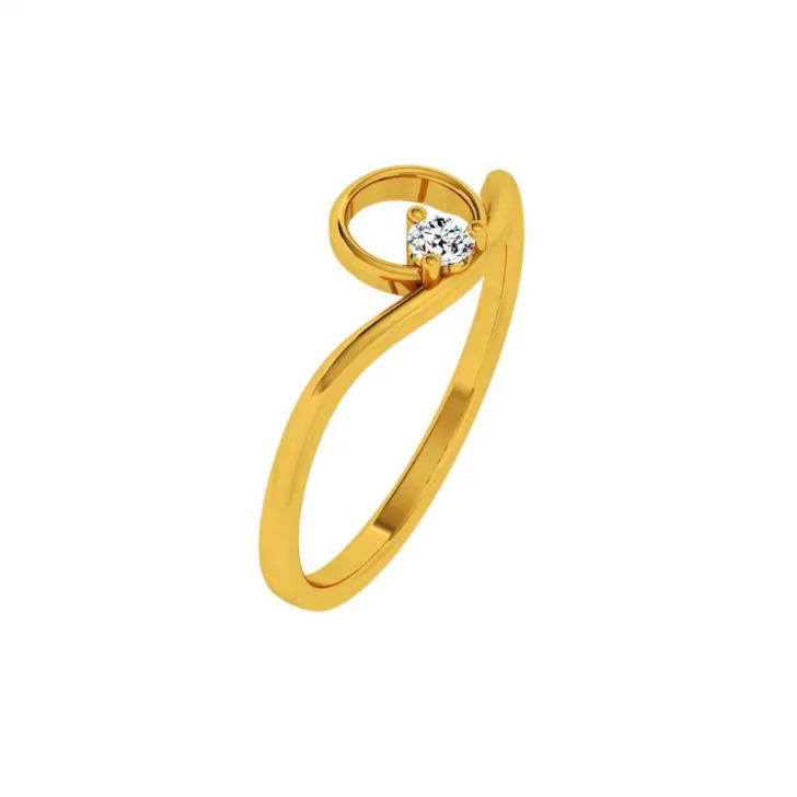 14KT (585) Yellow Gold Ring For Women
