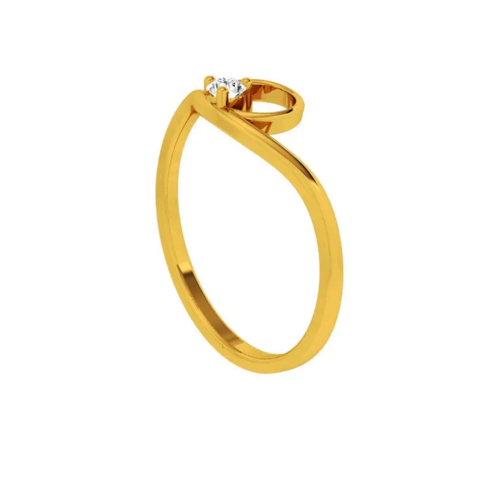 14KT (585) Yellow Gold Ring For Women