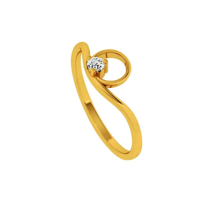 14KT (585) Yellow Gold Ring For Women