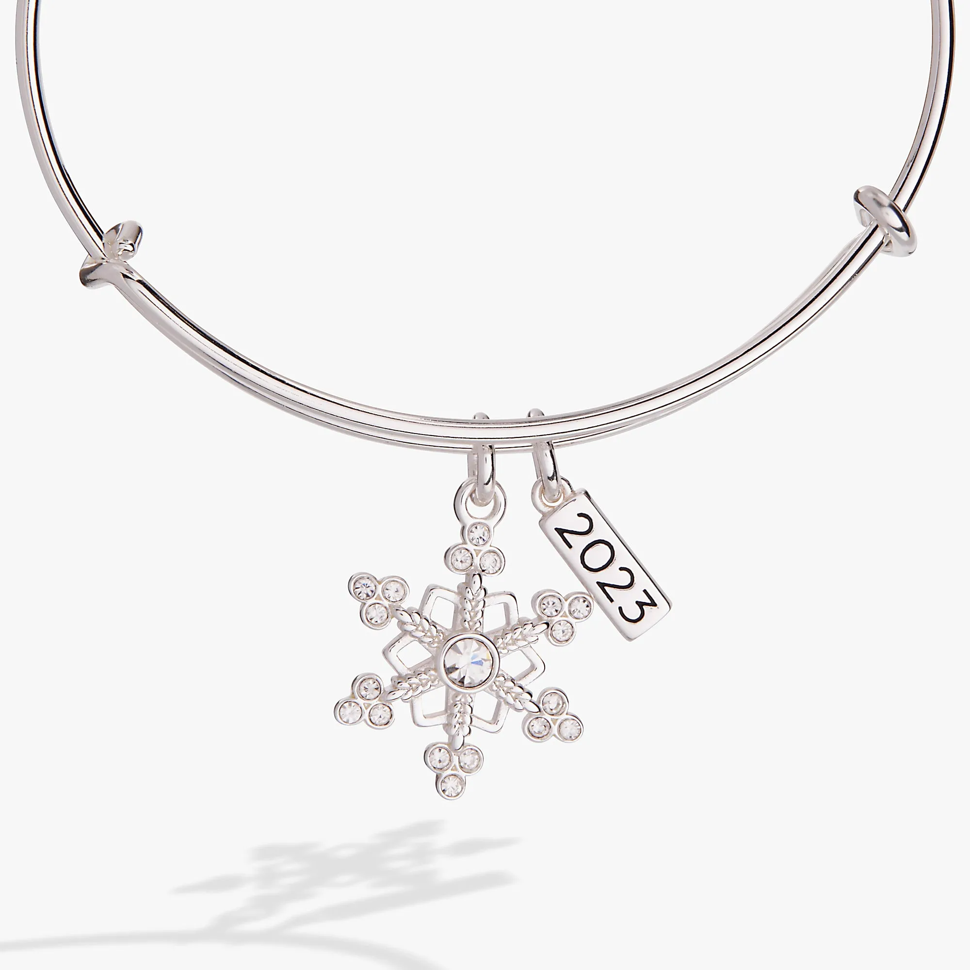 2023 Snowflake Charm Bangle