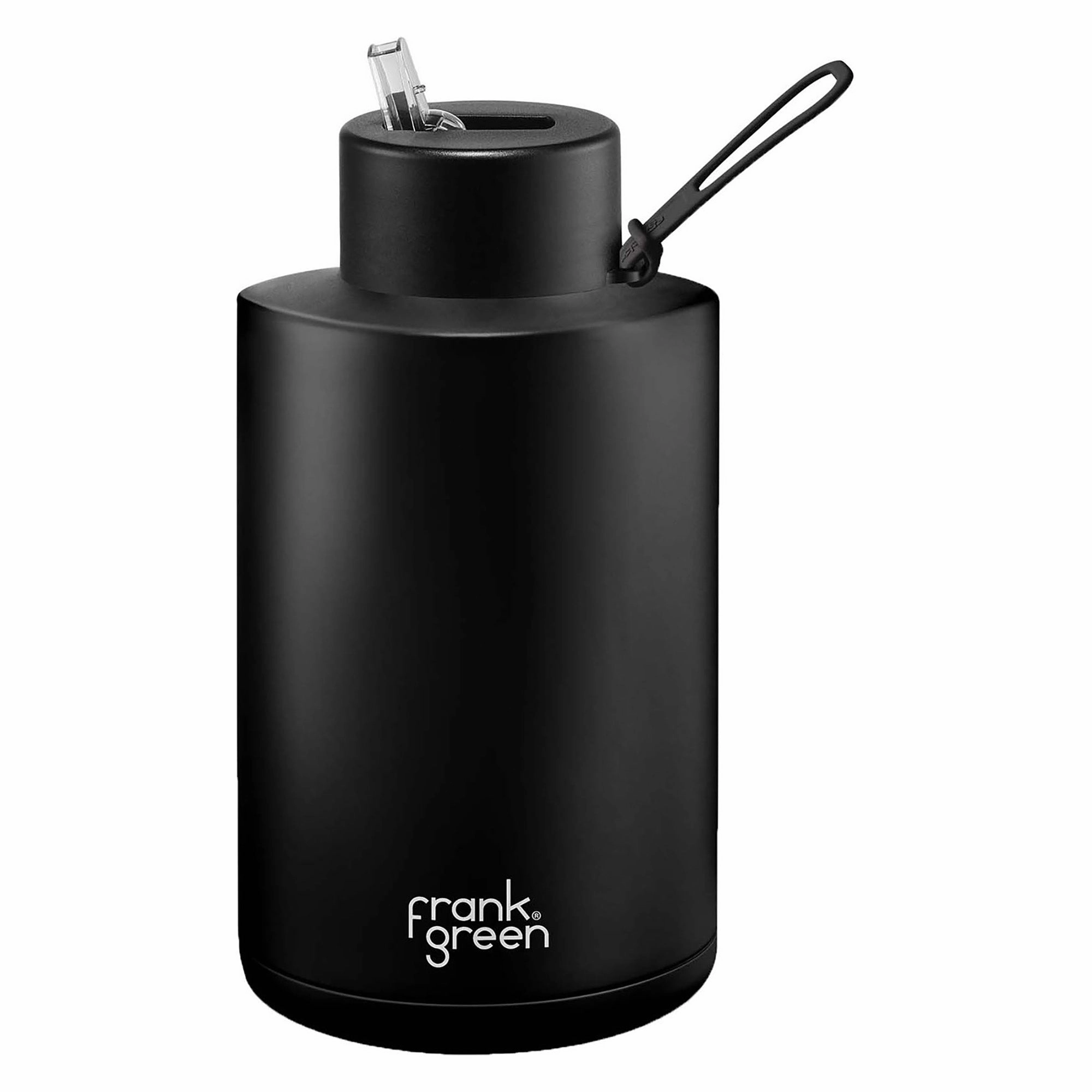 2L Ultimate Ceramic Reusable Straw Lid Water Bottle Smart casual Trendy