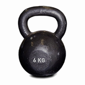 6kg Solid Cast Iron Kettlebell Stylish pieces Perfect fit