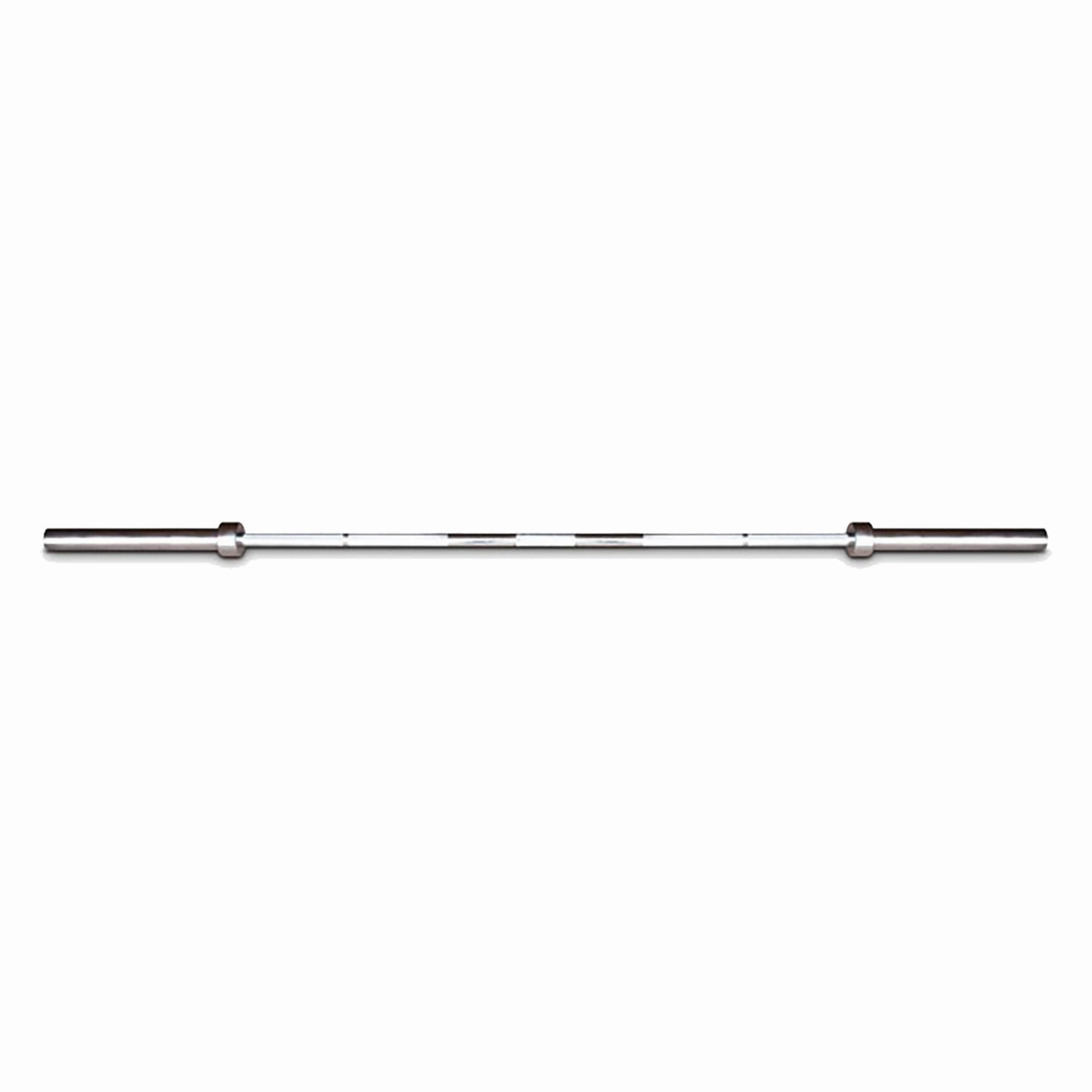 86 Inch Olympic Bar with Collars and Bearings Style-savvy Polished