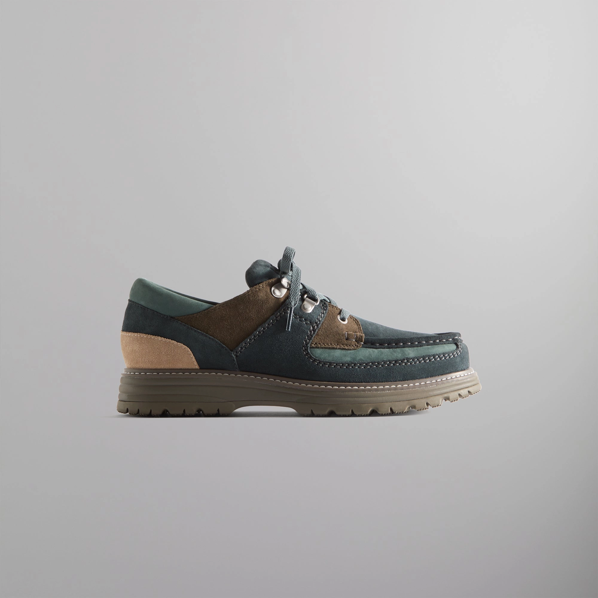 8th St by Ronnie Fieg for Clarks Originals Sunderland - Dark Teal Combi Modern Special
