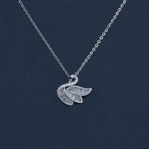 92.5 Silver Pendant with Chain 180827