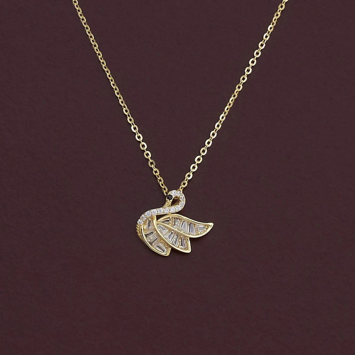 92.5 Silver Pendant with Chain 180827