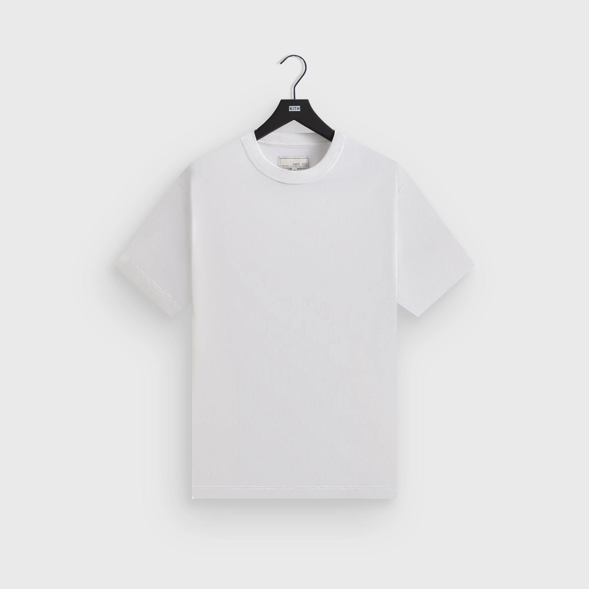 &Kin Pima Jersey Alex Boxy Tee - White Passionate Impressive