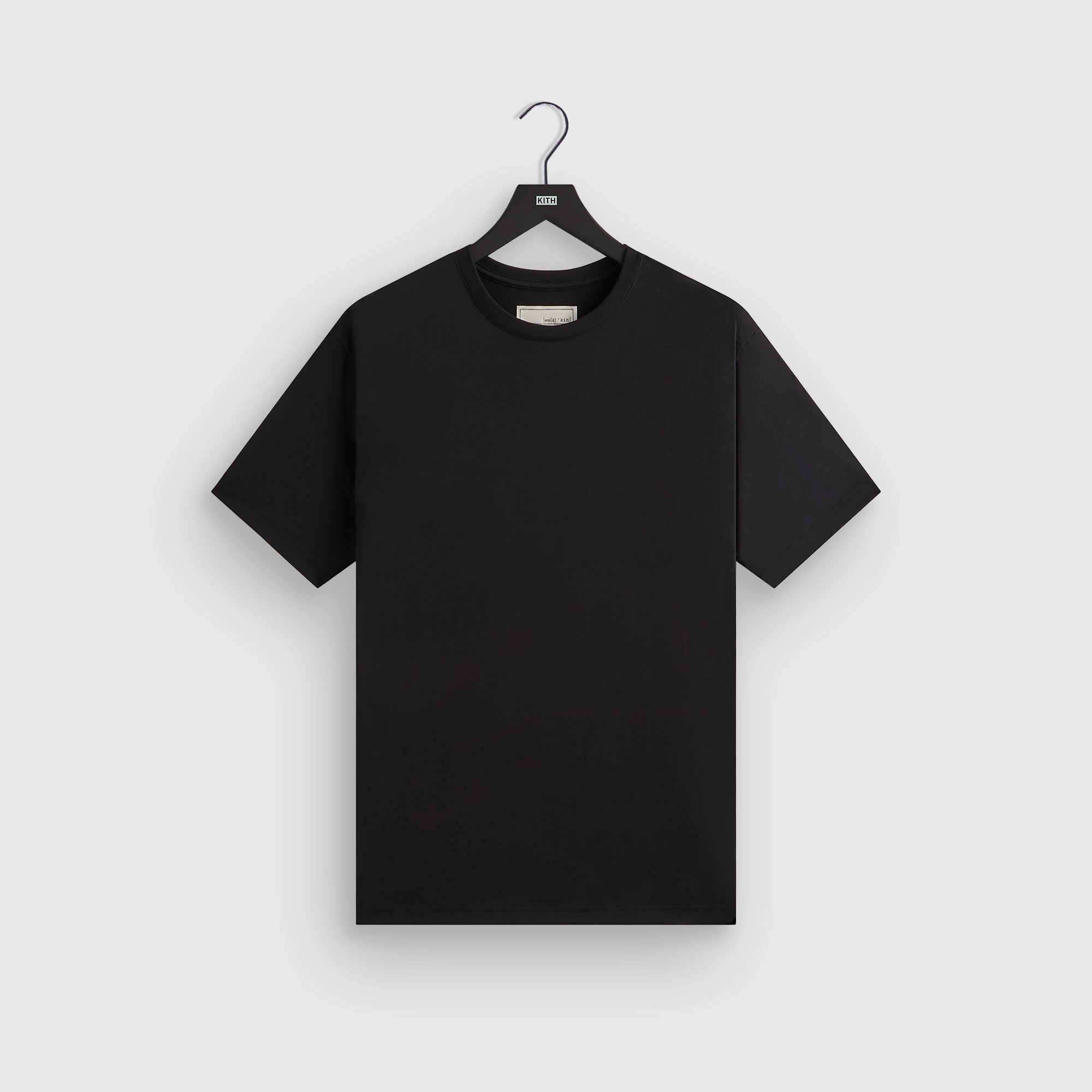 &Kin Pima Jersey Short Sleeve Heathrow Tee - Black Major Key