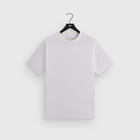 &Kin Pima Jersey Short Sleeve Heathrow Tee - White Ageless Luxurious