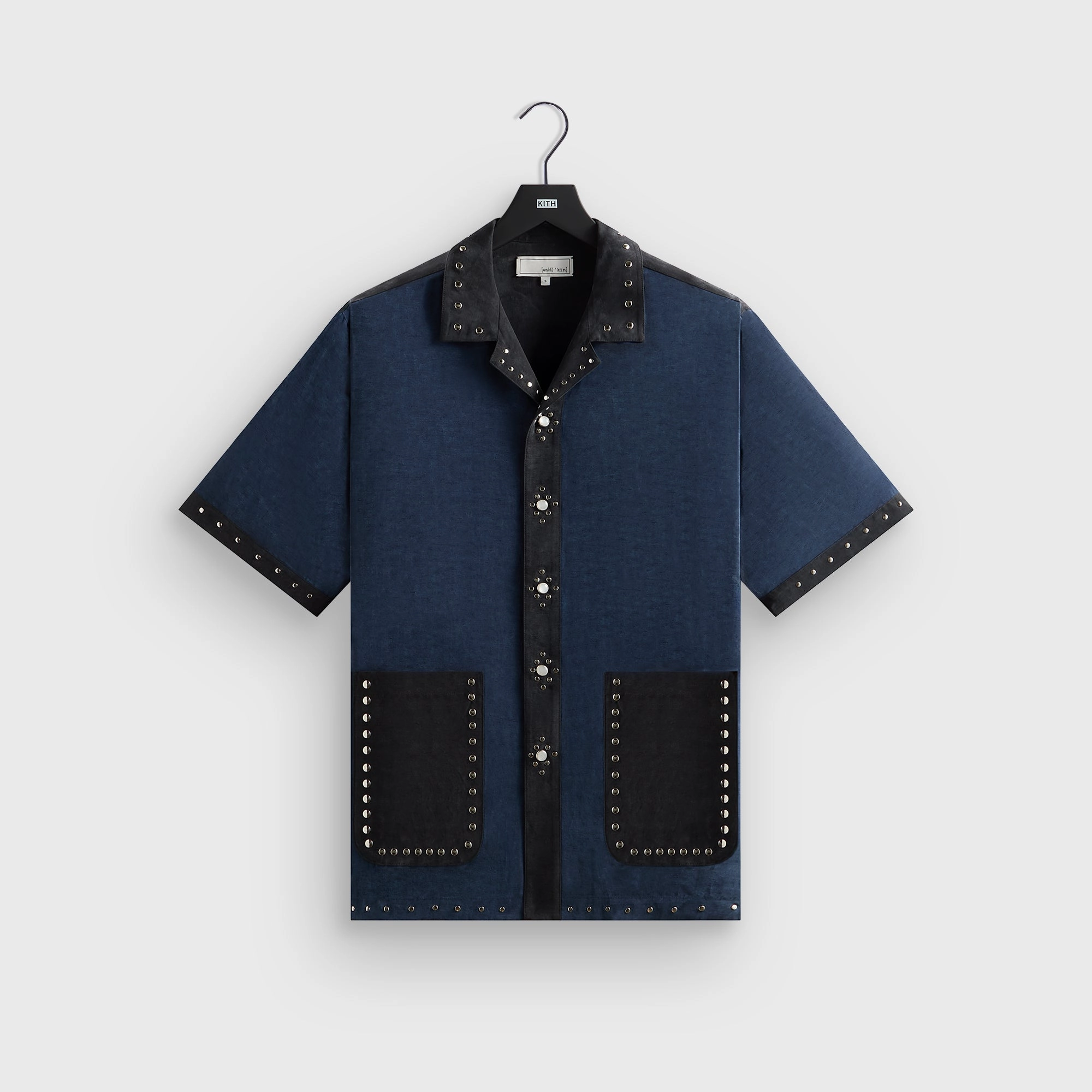&Kin Sawyer Short Sleeve Camp Collar Shirt - Nocturnal Spirited Holistic