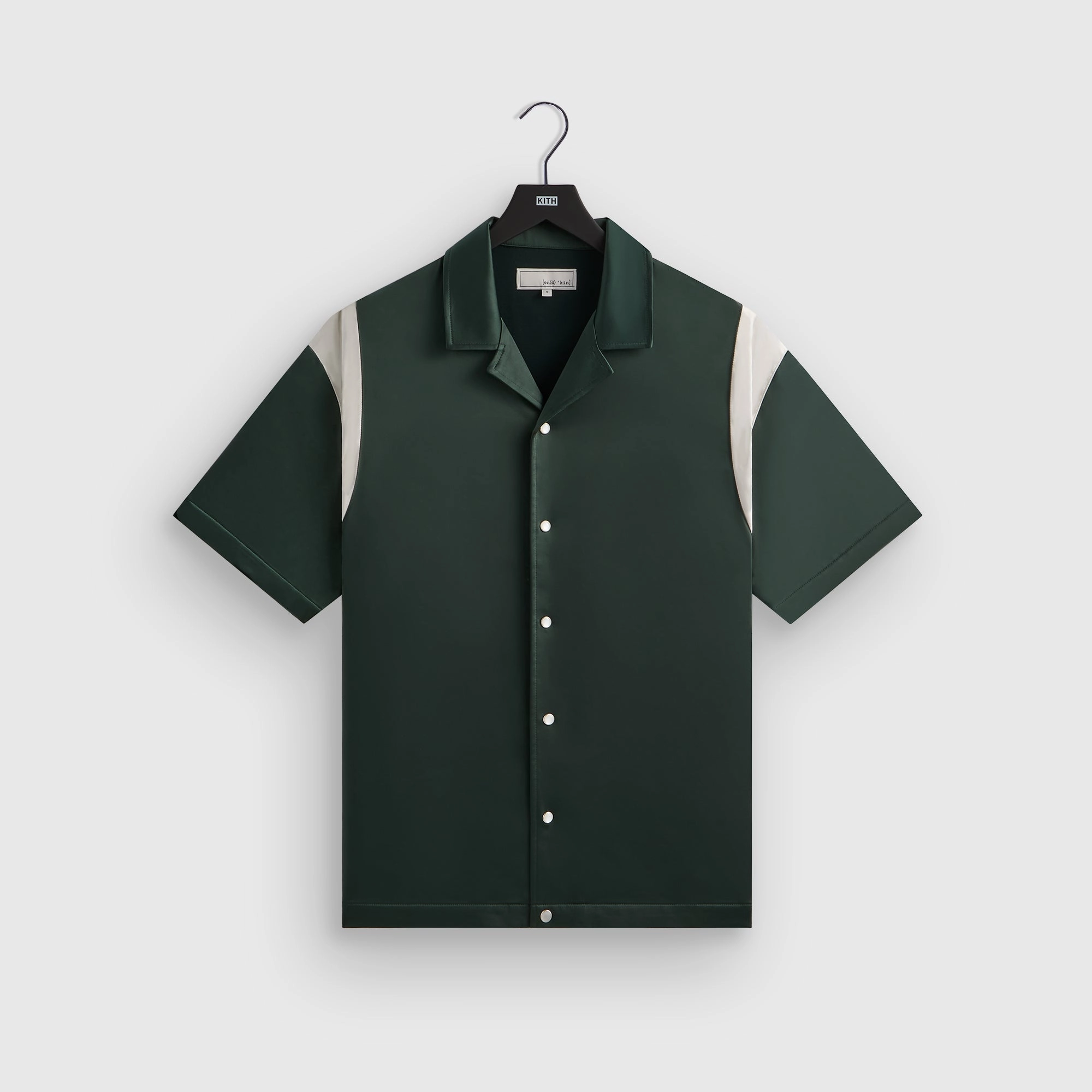 &Kin Washed Satin Landon Souvenir Shirt - Stadium Lasting Healthy