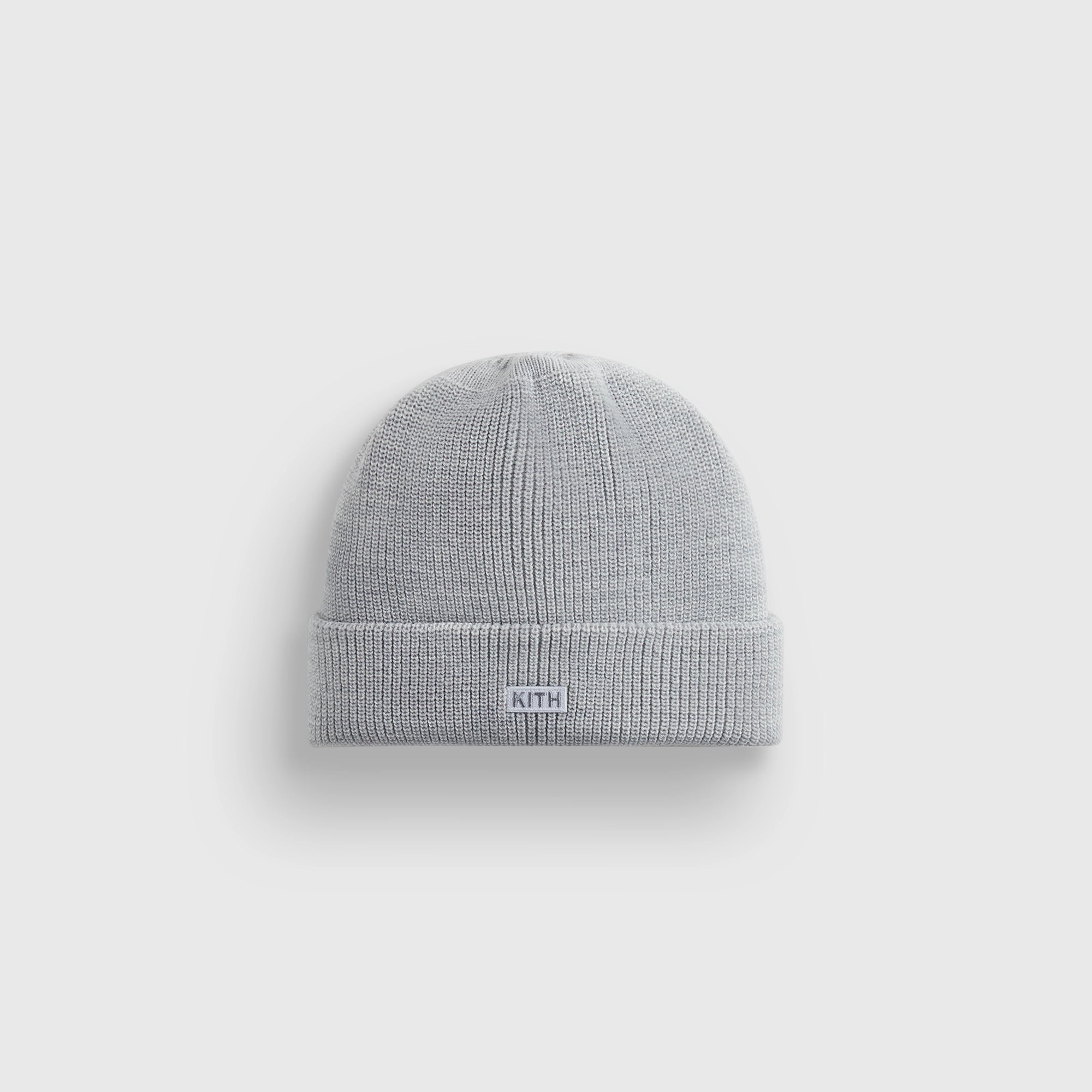 Kith Classic Beanie - Light Heather Grey Heritage Handsome