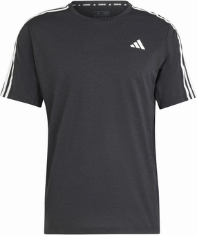 Adaptive Men's Own the Run 3-Stripes T-Shirt Fitted