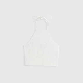 Adored Kith Kids Iris Halter Top - Sandrift Essential