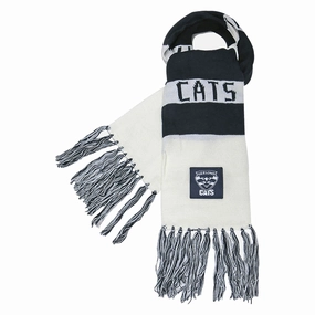 Adult's AFL Geelong Cats Bar Scarf Work-appropriate Stylish attire
