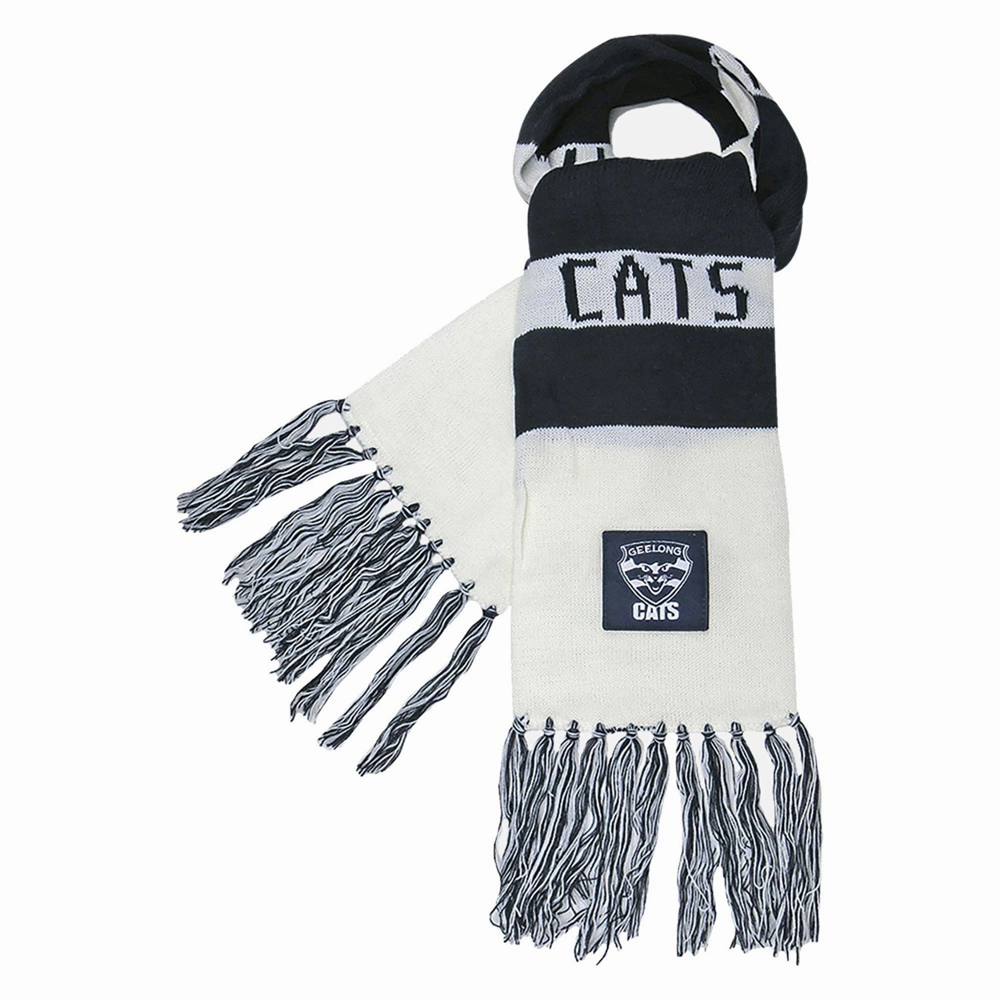 Classy Adult's AFL Geelong Cats Bar Scarf Stylish pieces