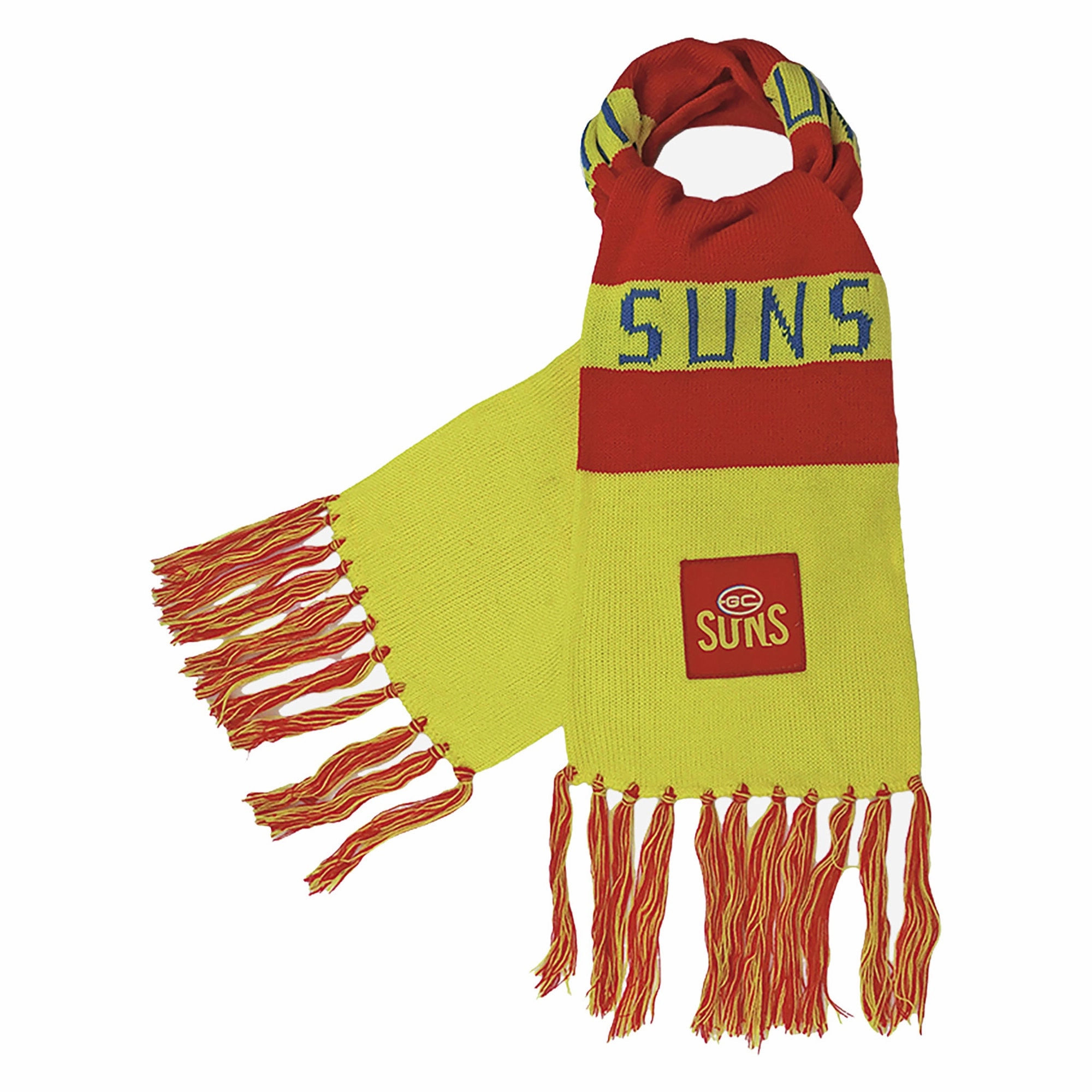 Stylish choices Adult's AFL Gold Coast Suns Bar Scarf Style guide