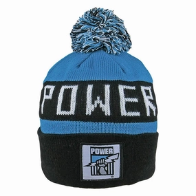 Adult's AFL Port Adelaide Football Club Bar Beanie Tailored Fashionable finds