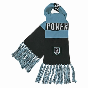 Adult's AFL Port Adelaide Power Bar Scarf Organic Comfort-focused