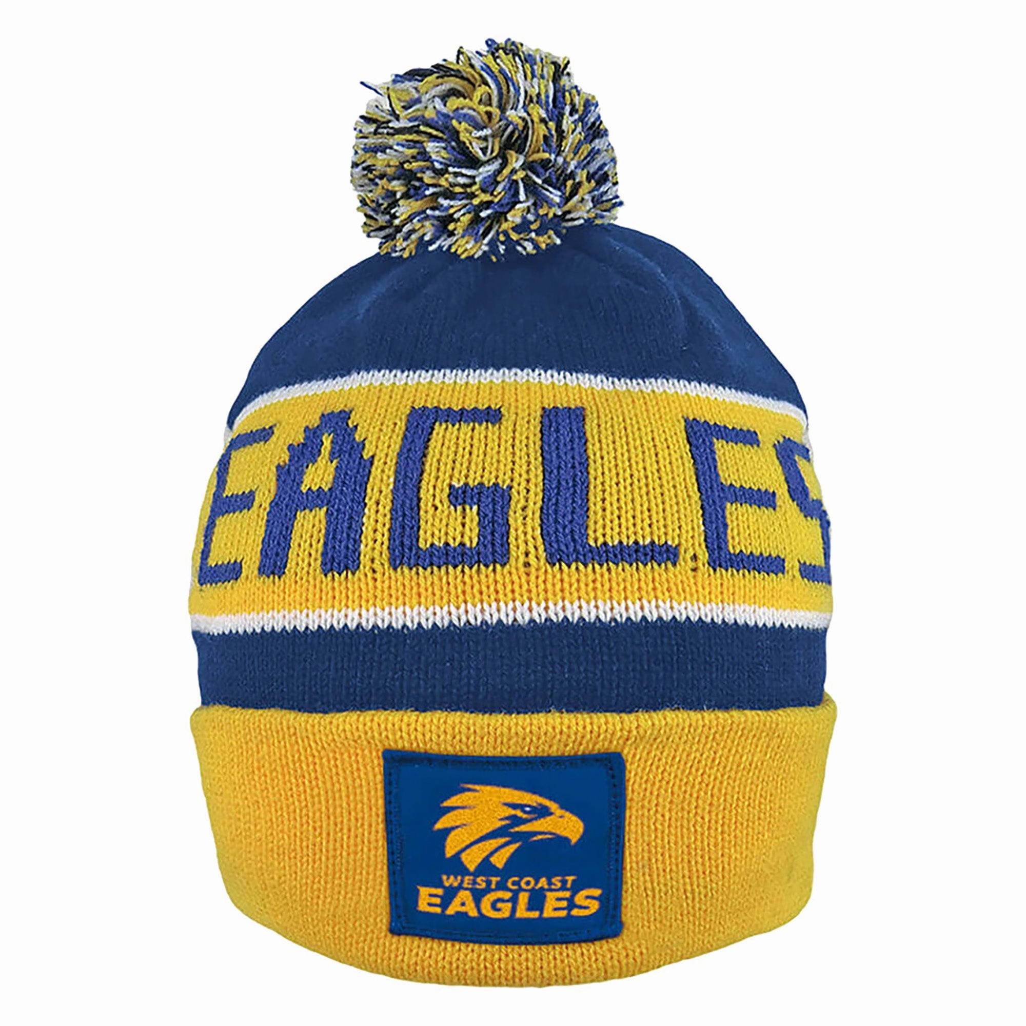 Adult's AFL West Coast Eagles Football Club Bar Beanie Fashion statement Casual elegance
