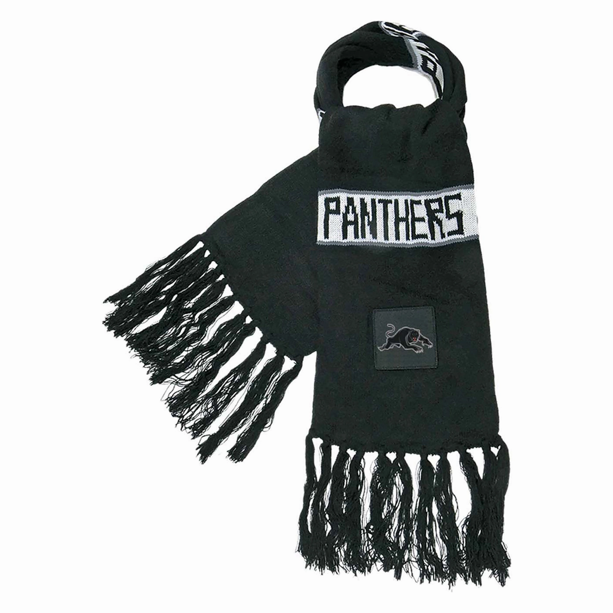 Adult's NRL Penrith Panthers Bar Scarf Soft Vintage-inspired