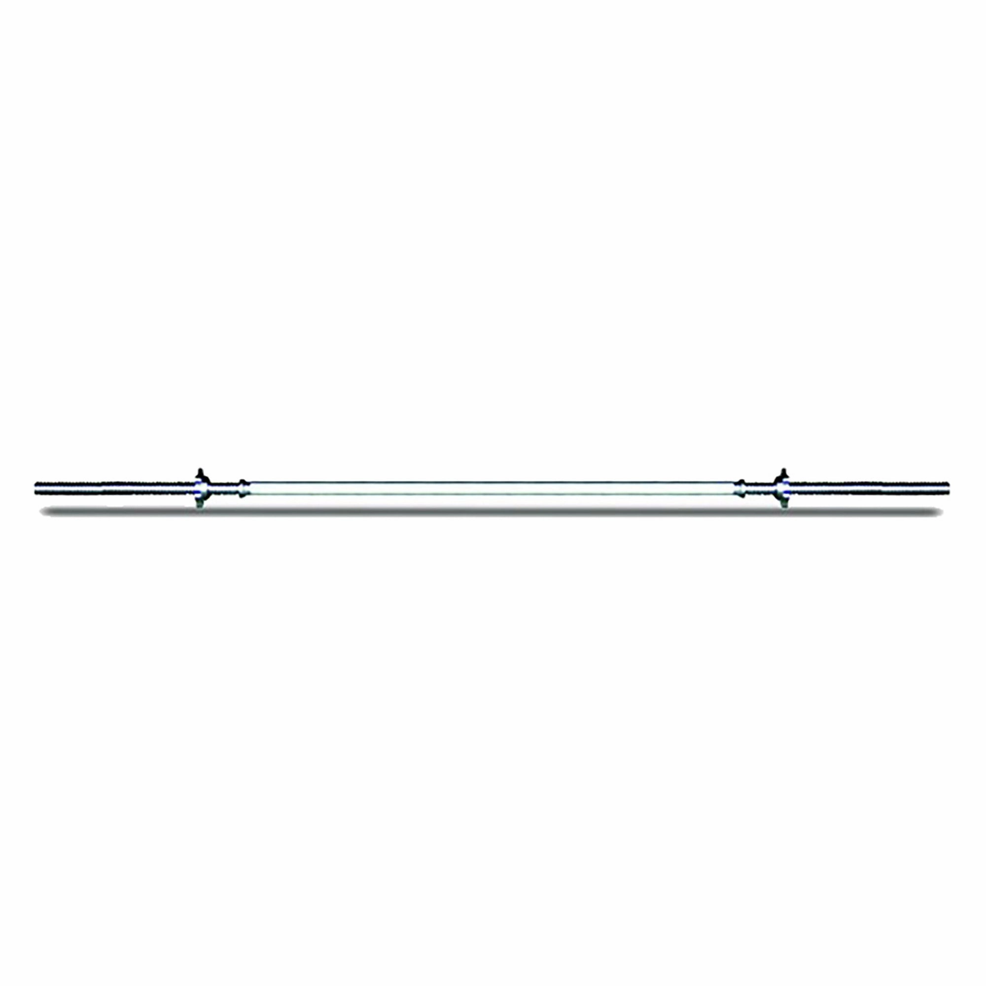 72 Inch Spin-Lock Straight Bar With Collars Understated Statement