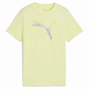 Affordable Girl's Graphic Gradient Tee Vintage-inspired