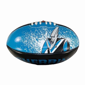 AFL Port Adelaide Power 20cm Softie Ball Attention to detail Confident