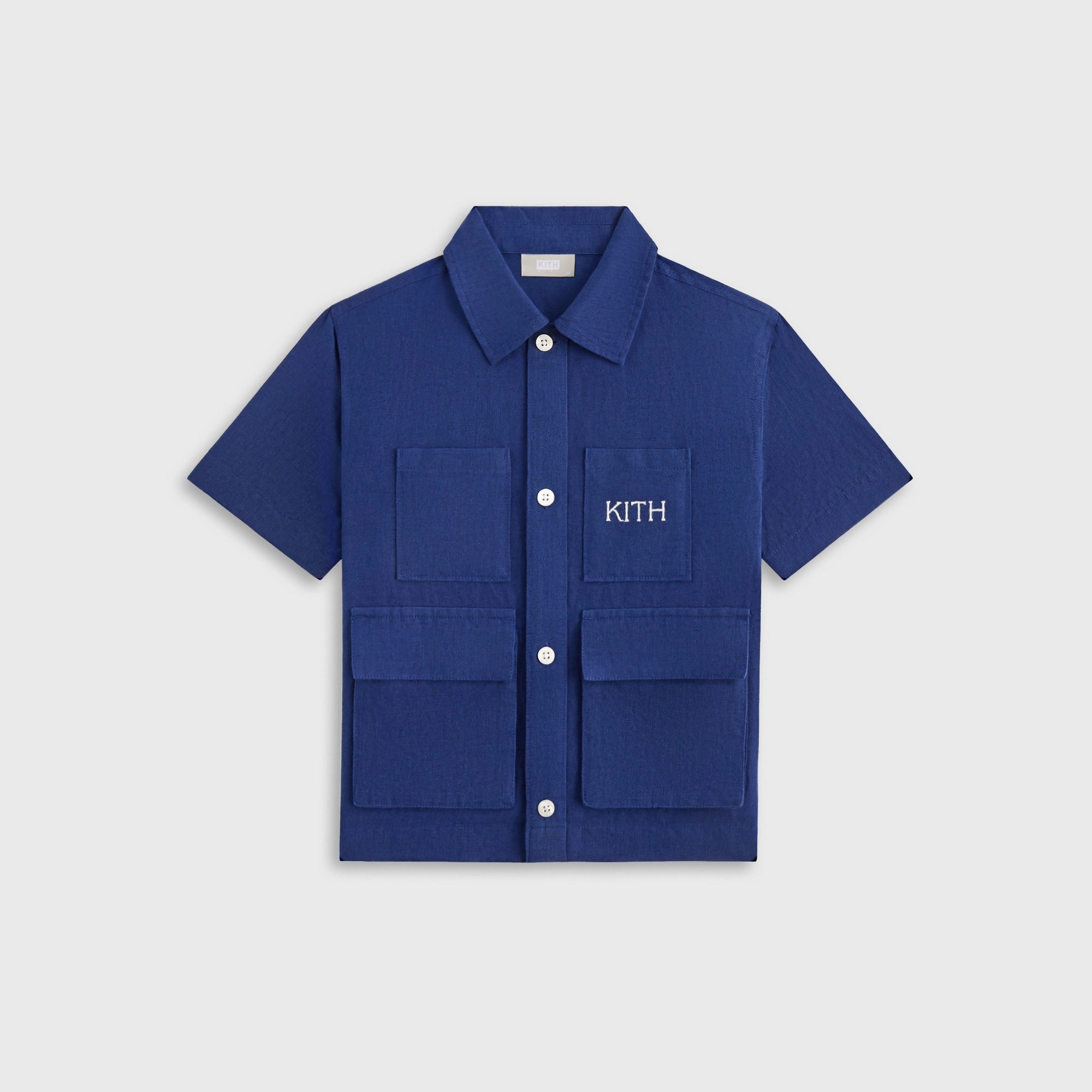 Nature-friendly Kith Kids Belmont Utility Shirt - Screen Real