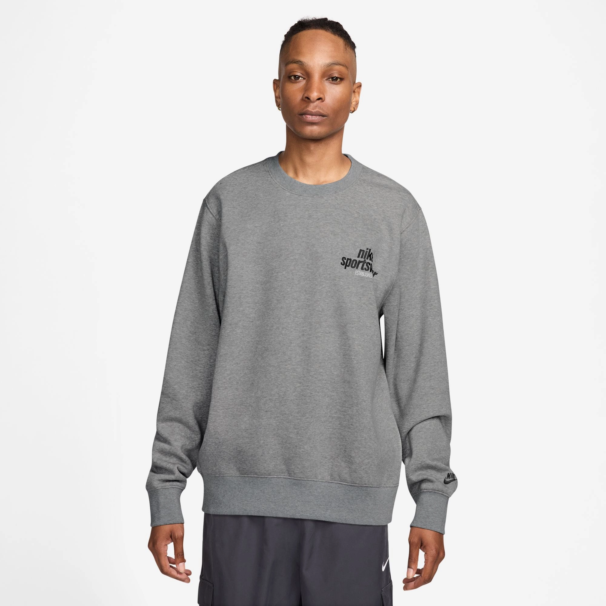 All occasions Club Fleece Crew Function meets fashion