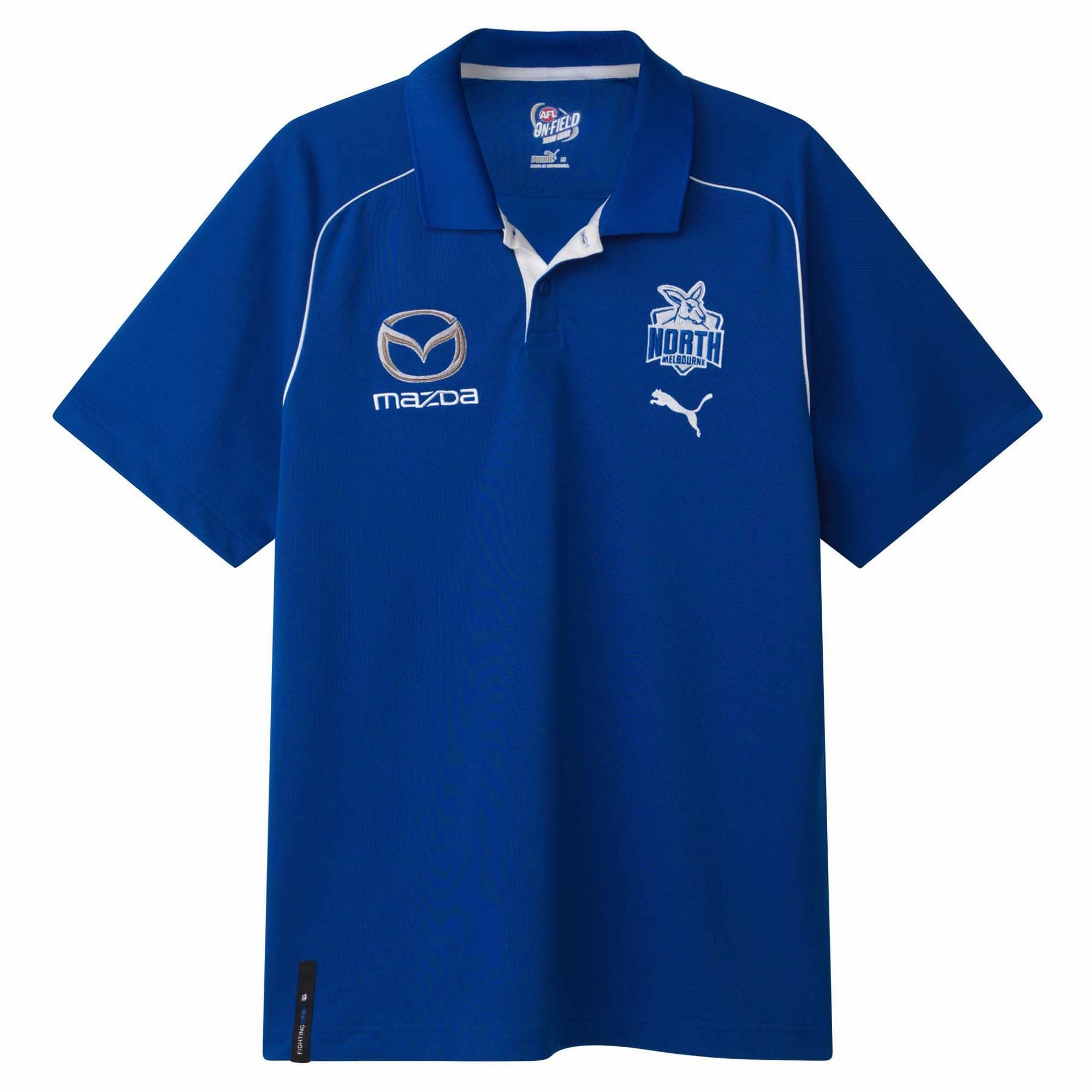 Versatile wearables Men's AFL North Melbourne Kangaroos Football Club 2025 Team Polo Fashionable pieces