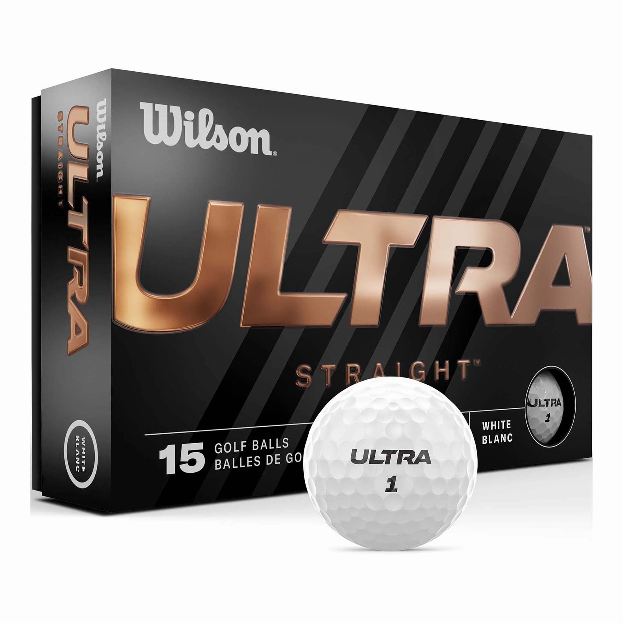 Ultra Straight Golf Balls (15 Pack) Organic Machine washable