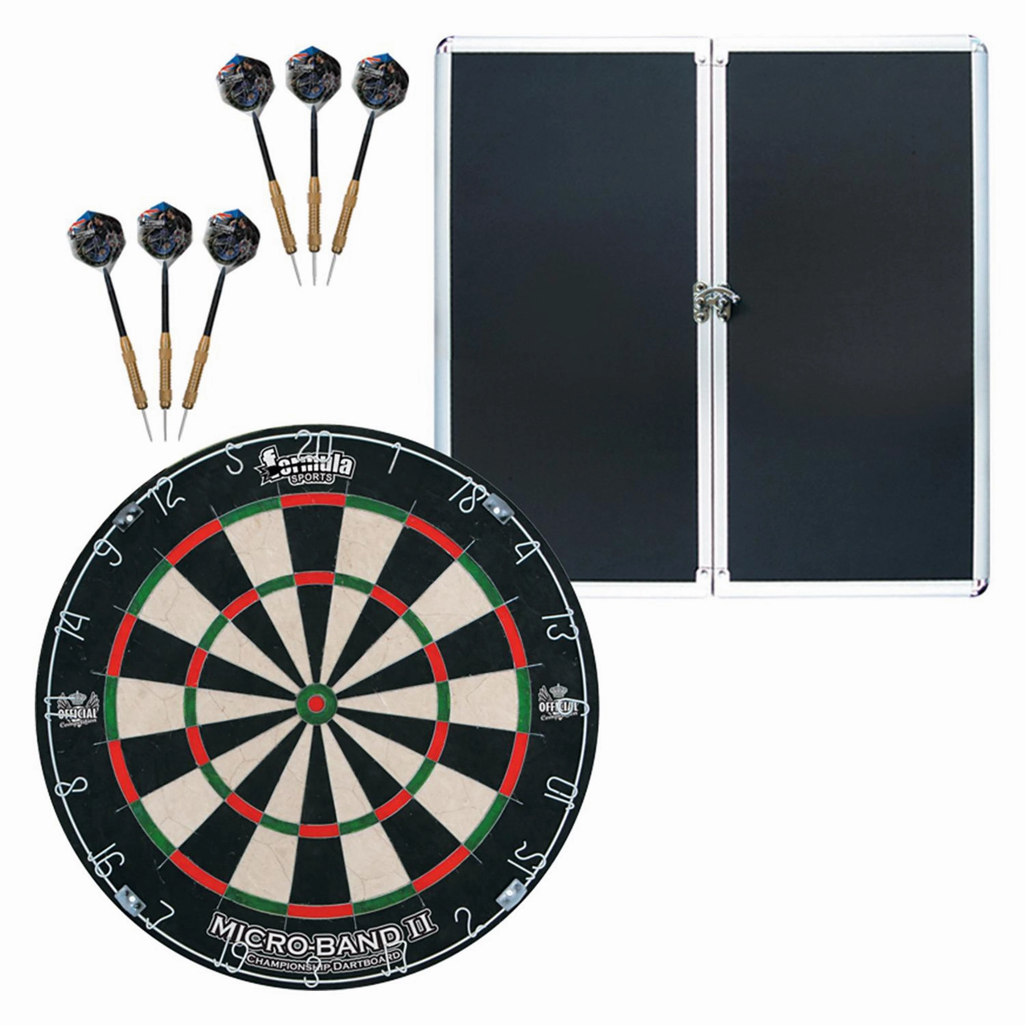 Aluminium Championship Cabinet Set Dartboard Relaxed Stylish looks