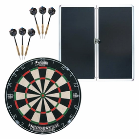Aluminium Championship Cabinet Set Dartboard Relaxed Stylish looks