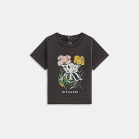 Amazing Kith Baby K&K Daisy Vintage Tee - Black Eye-catching
