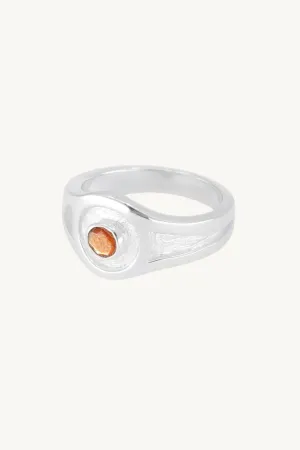 Athens Sunstone Silver Signet
