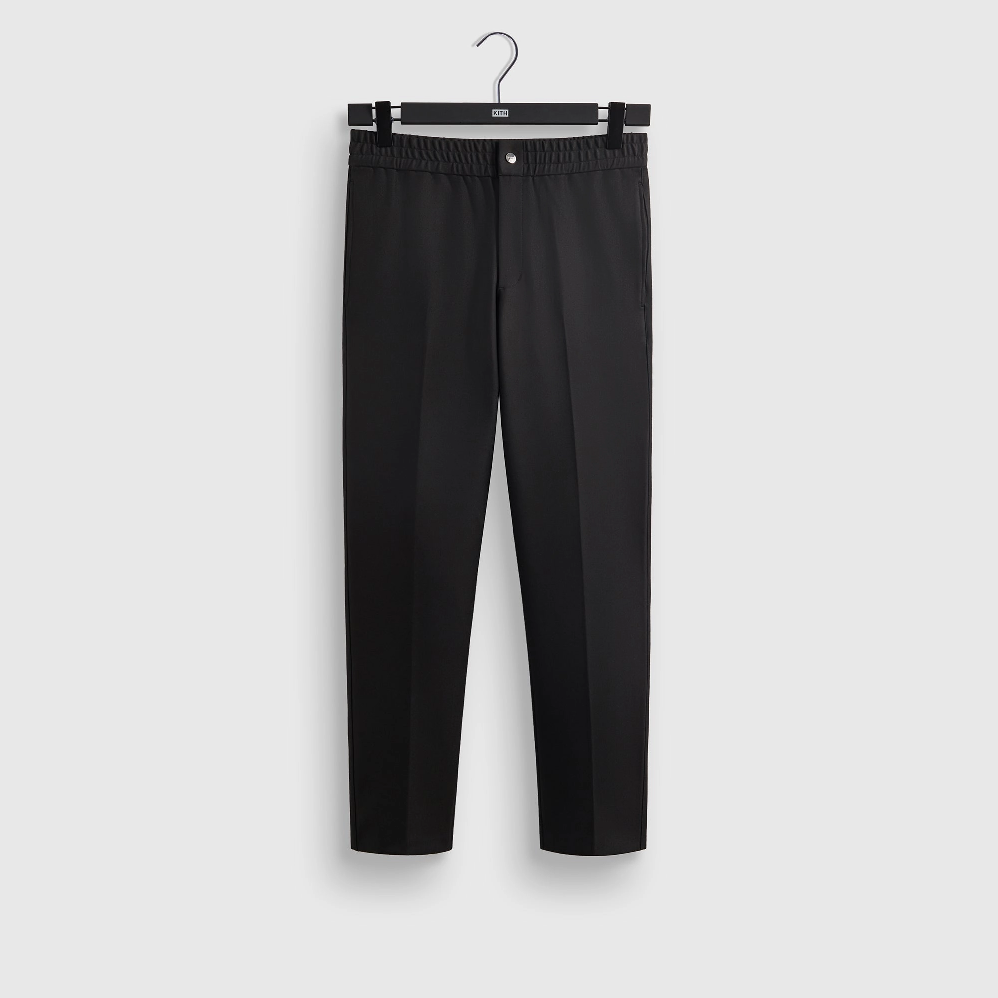 Basic Kith Double Weave Chatham Pant - Black Dapper