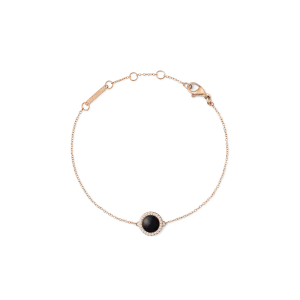 Audrey Bracelet Black Agathe Rose Gold