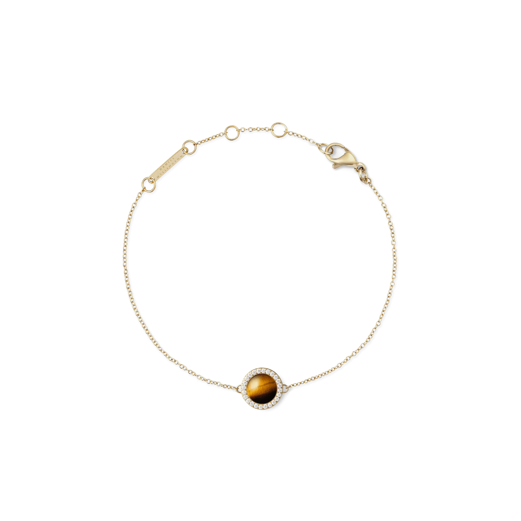 Audrey Bracelet Tiger Eye Gold