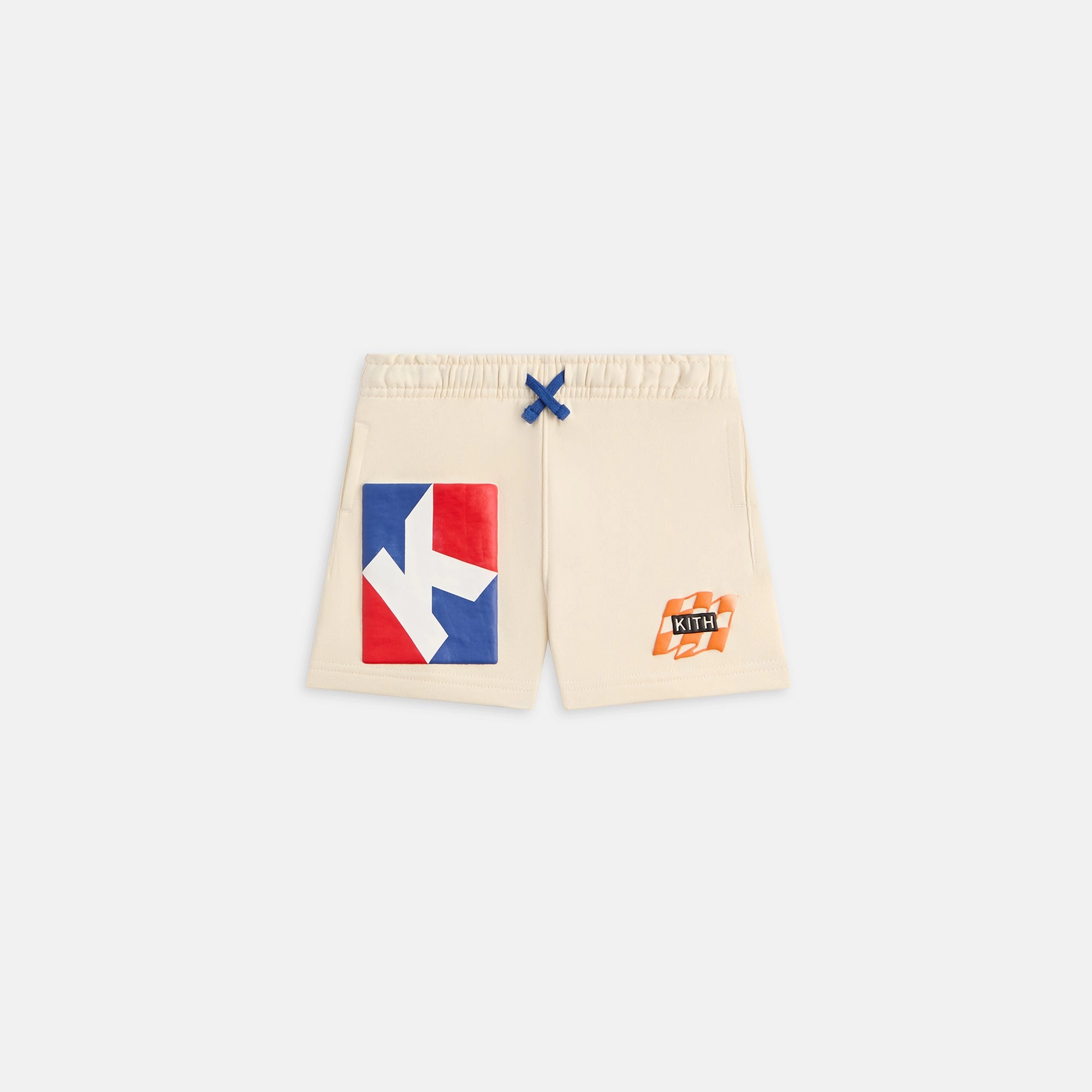 Basic Kith Baby Logo Nelson Short - Sandrift Luxury