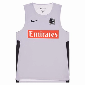 Best sellers Men's AFL Collingwood Magpies Football Club 2025 Training Singlet Comfortable styles