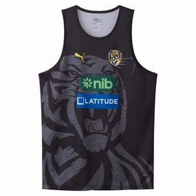 Best sellers Men's AFL Richmond Tigers Football Club 2025 Training Singlet New arrivals