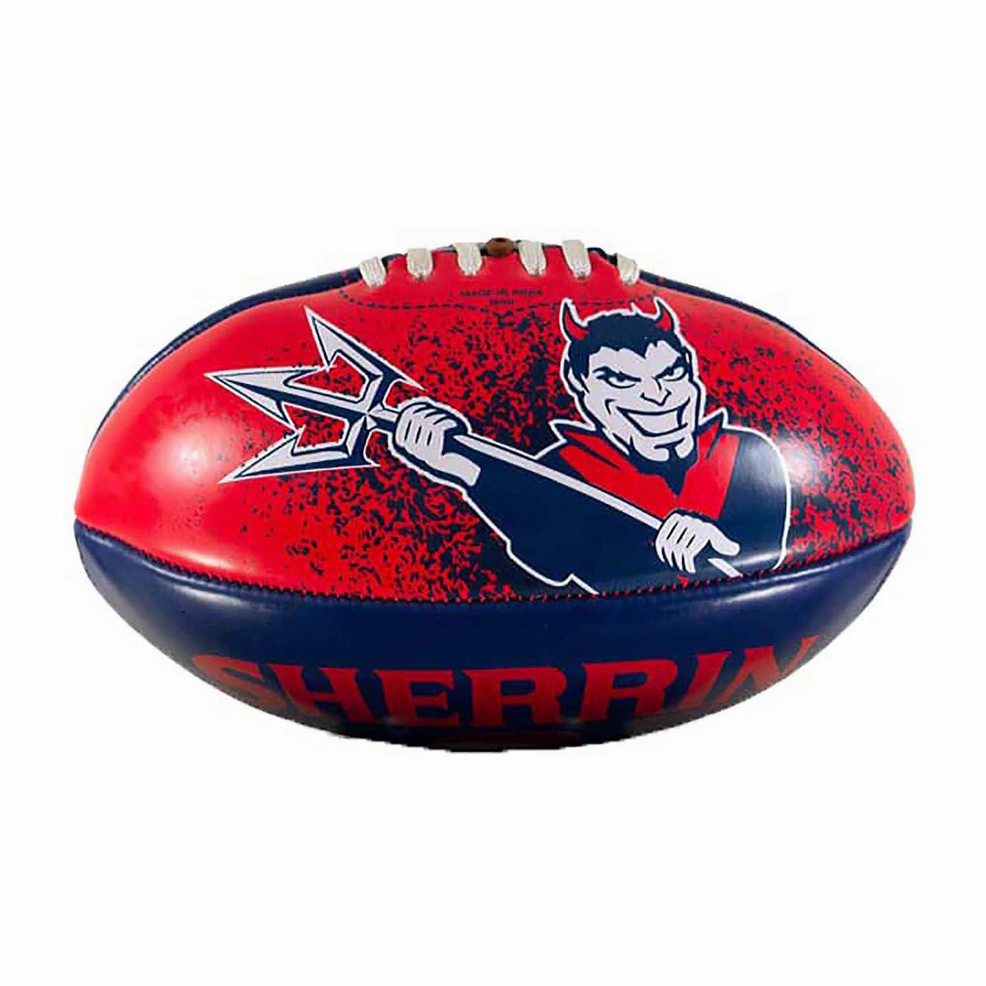 AFL Melbourne Demons 20cm Softie Ball Versatile Cozy