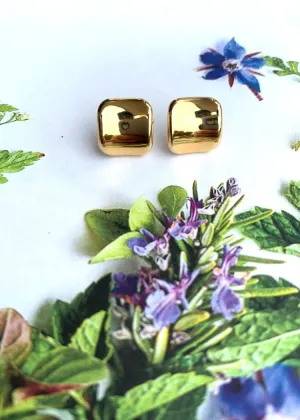 Carla Corp | 14k 10mm Inverted Square