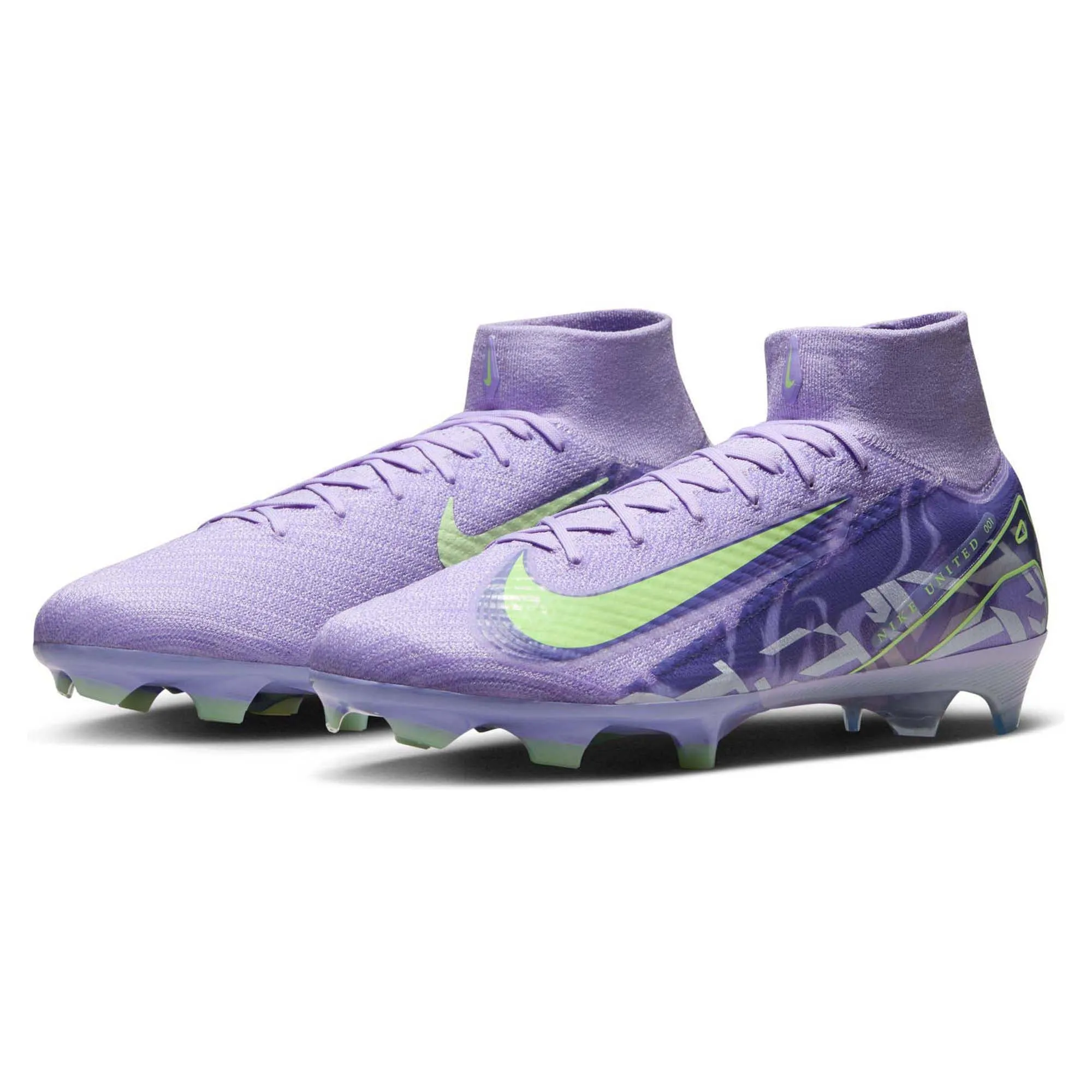 Casual Mercurial Superfly 10 Nike United Elite Firm Ground Men's Football Boots