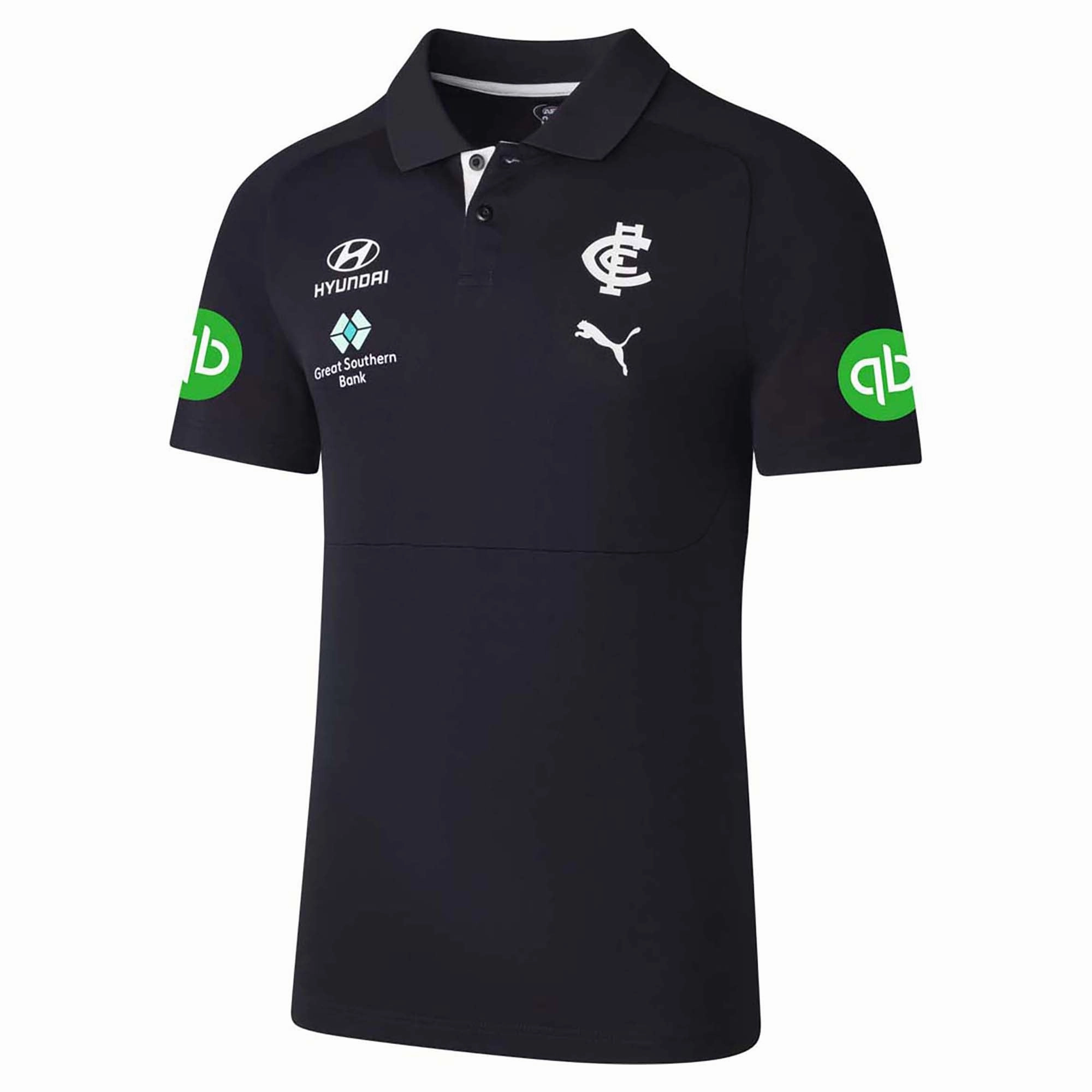 Casual Men's AFL Carlton Blues Football Club 2025 Team Polo High-quality